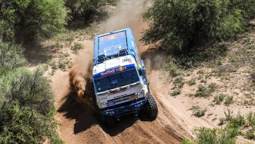 Team "KAMAZ-master" at the rally "Dakar-2018"
